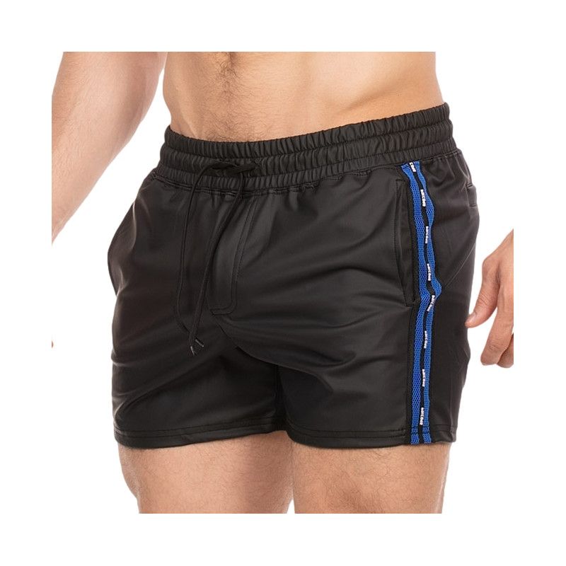Barcode Berlin Short Zulu Noir-Bleu